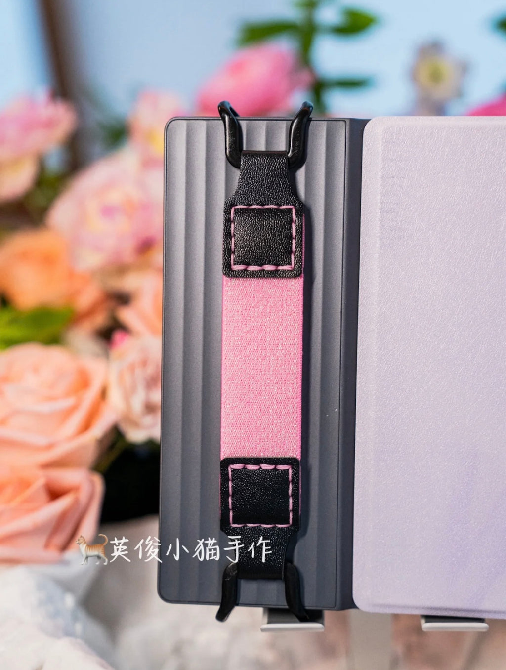 Sweet&cool girly heart -Homemade-Ebook Strap