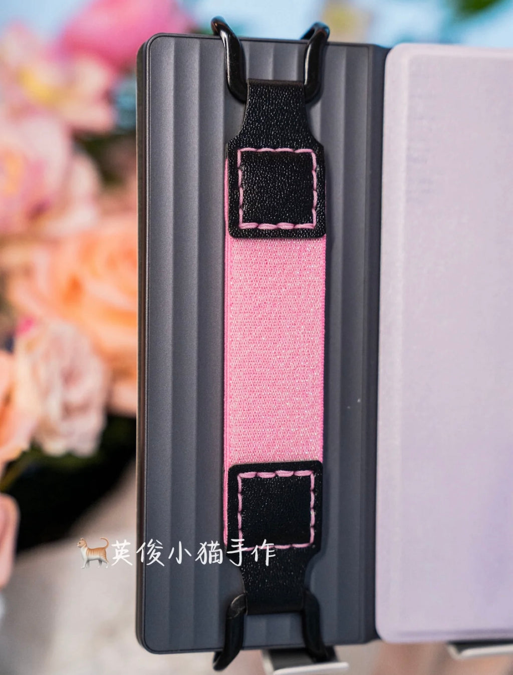 Sweet&cool girly heart -Homemade-Ebook Strap